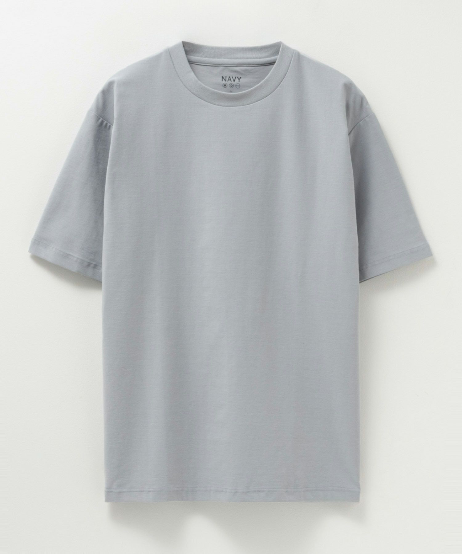 SARARI NAVY 冷感クルーネックTシャツ メンズ