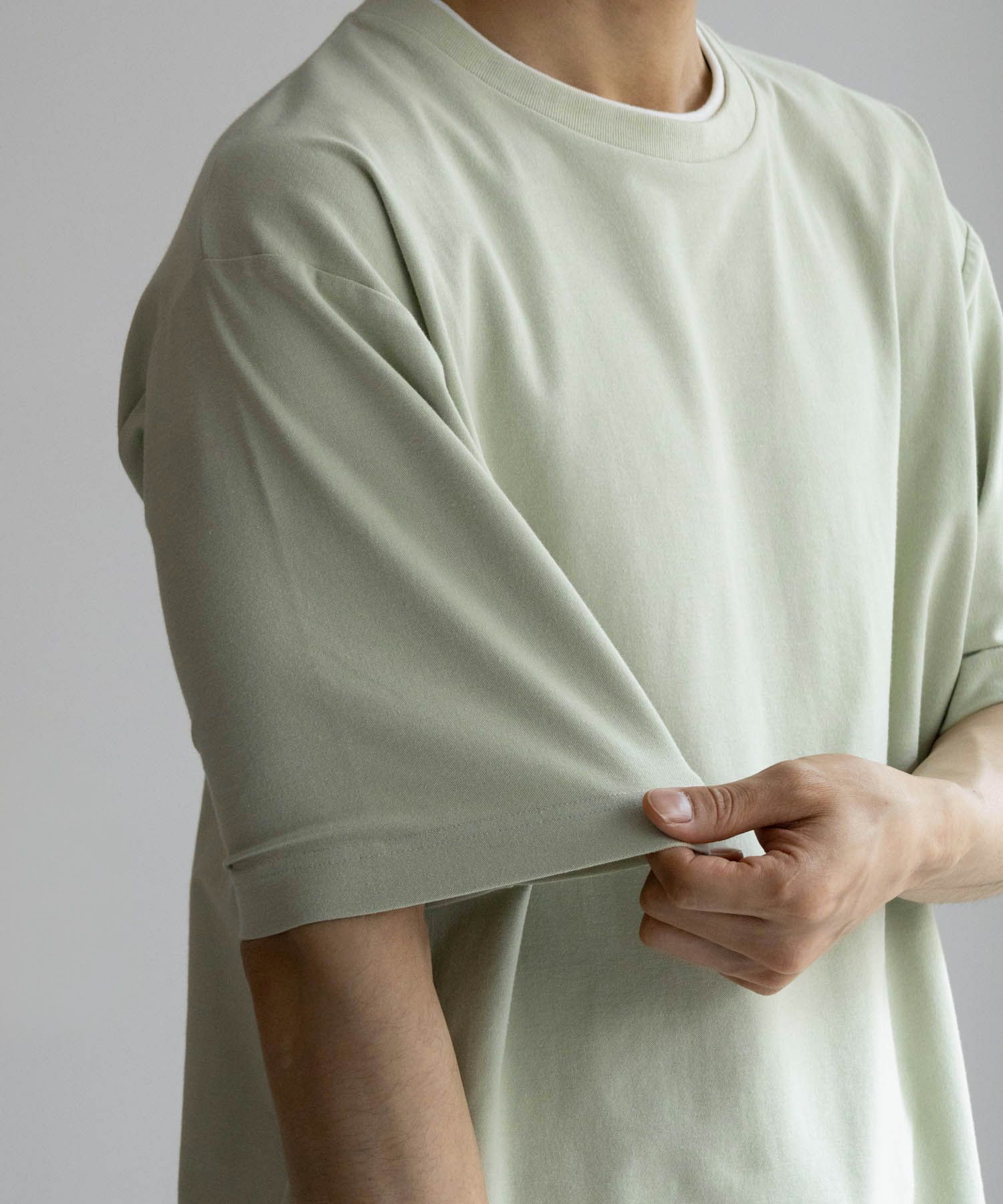 NAVY SARARI  冷感フェイクレイヤードTシャツ メンズ商品サムネイル-22