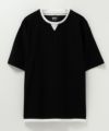 NAVY SARARI 冷感キーネックTシャツ メンズ商品サムネイル-30
