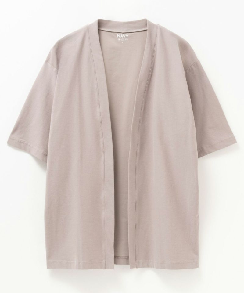 NAVY SARARI 冷感着流しカーディガン メンズ商品画像-29