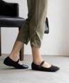 NAVY SARARI  シャーリングパンツ レディース商品サムネイル-16