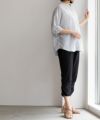 NAVY SARARI シャーリングパンツ レディース商品サムネイル-20
