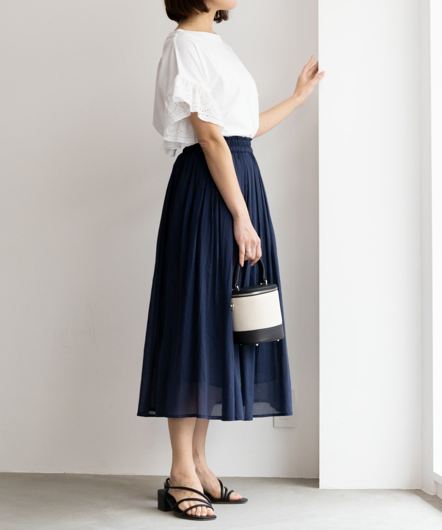 Howdy Marie  インド綿 ギャザースカート レディース商品サムネイル-15