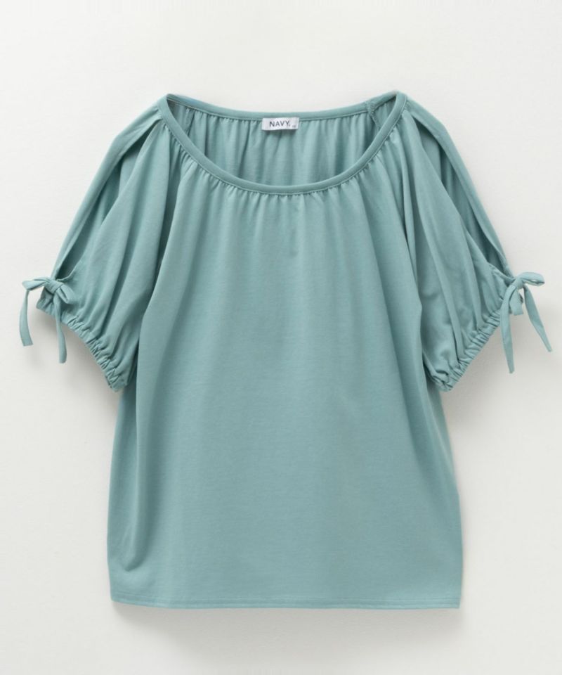 NAVY SARARI  肩あきプルオーバー キッズ メール便 対応商品商品画像-5