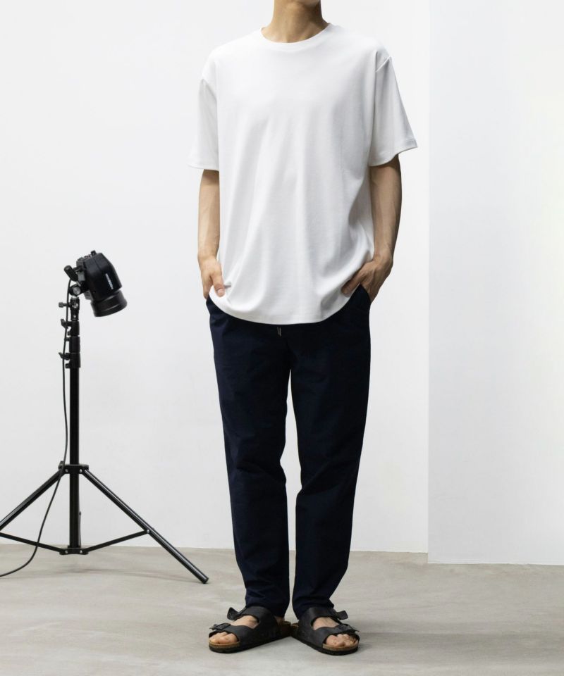 NAVY SARARI サラリピュール シルケットTシャツ メンズ商品画像-13