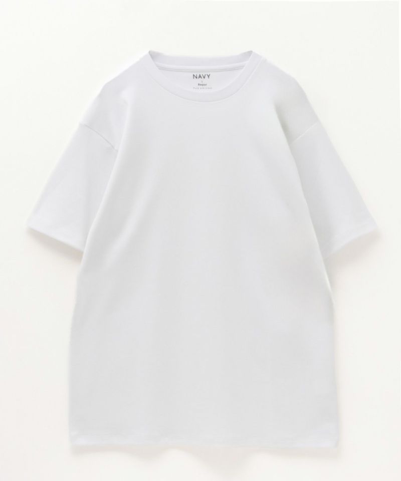 NAVY SARARI サラリピュール シルケットTシャツ メンズ商品画像-20