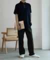 NAVY SARARI サラリピュール カノコポロシャツ メンズ商品サムネイル-18