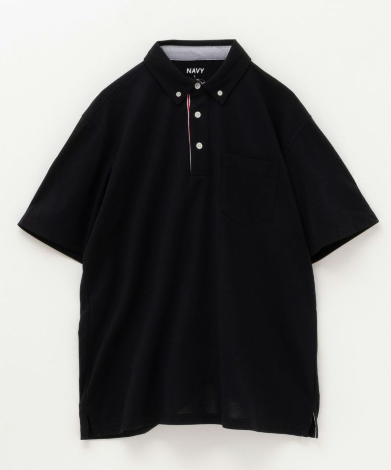 NAVY SARARI サラリピュール カノコポロシャツ メンズ商品画像-28