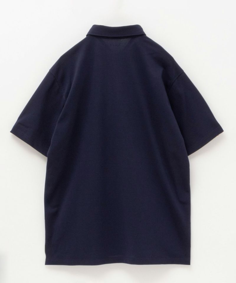 NAVY SARARI サラリピュール カノコポロシャツ メンズ商品画像-31