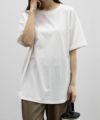 NAVY SARARI チュニック丈Tシャツ レディース ネコポス 対応商品