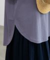 NAVY SARARI  チュニック丈Tシャツ レディース メール便 対応商品商品サムネイル-20