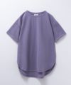 NAVY SARARI  チュニック丈Tシャツ レディース メール便 対応商品商品サムネイル-25