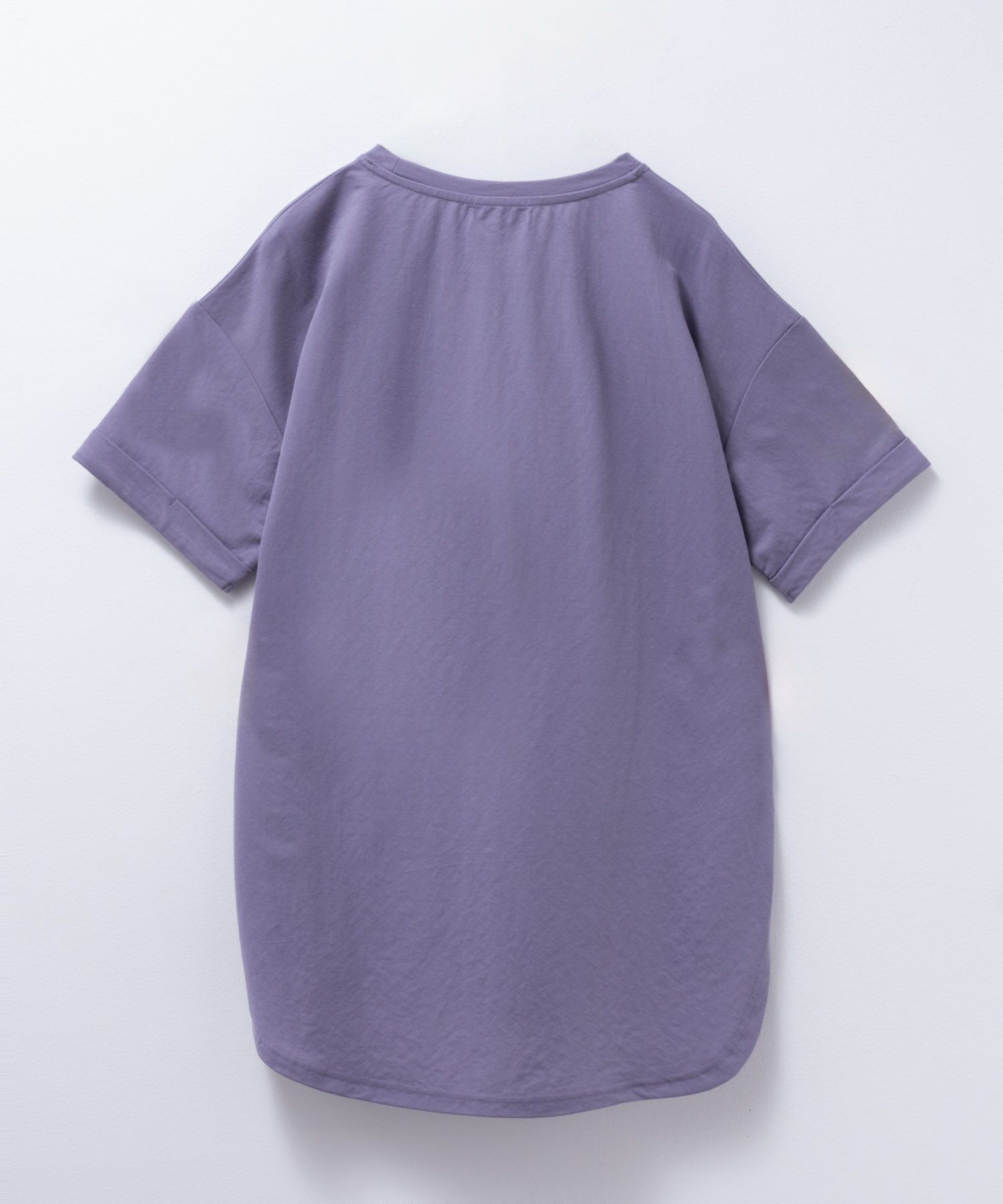 NAVY SARARI  チュニック丈Tシャツ レディース メール便 対応商品商品画像-26