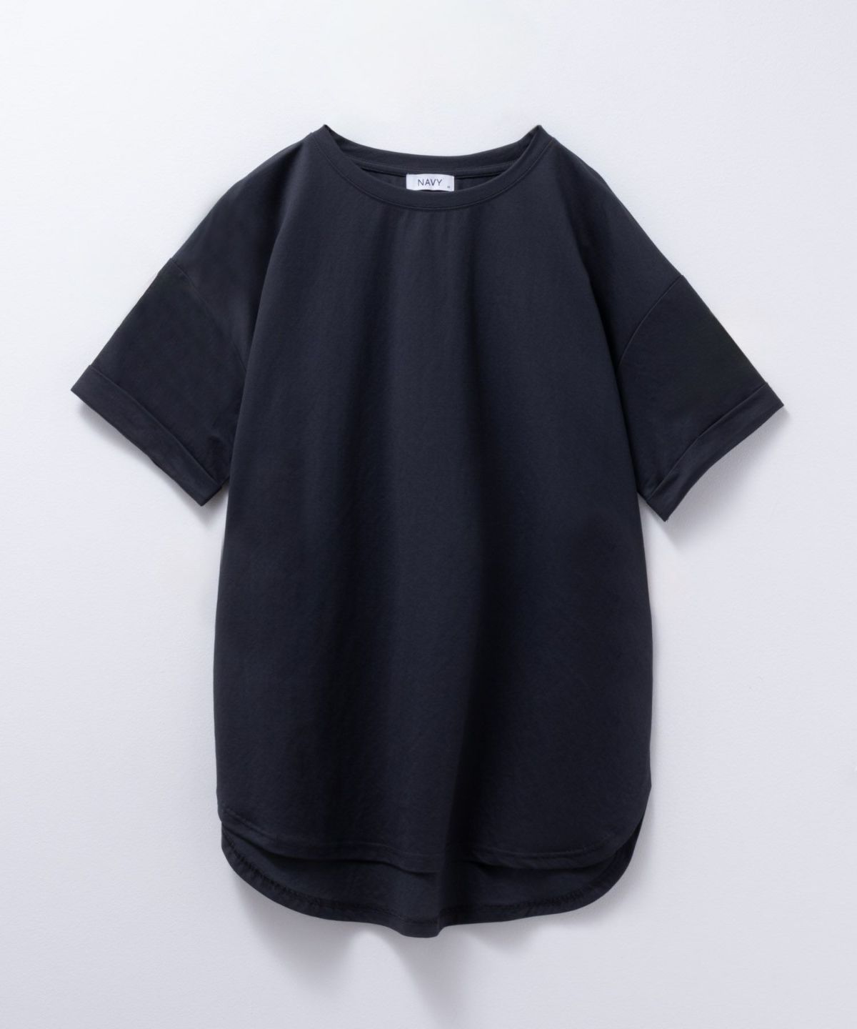 NAVY SARARI チュニック丈Tシャツ レディース ネコポス 対応商品
