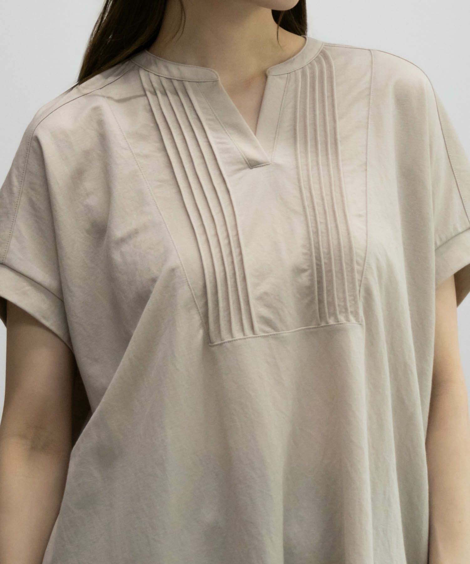 NAVY SARARI ピンタックチュニックプルオーバー レディース ネコポス 対応商品