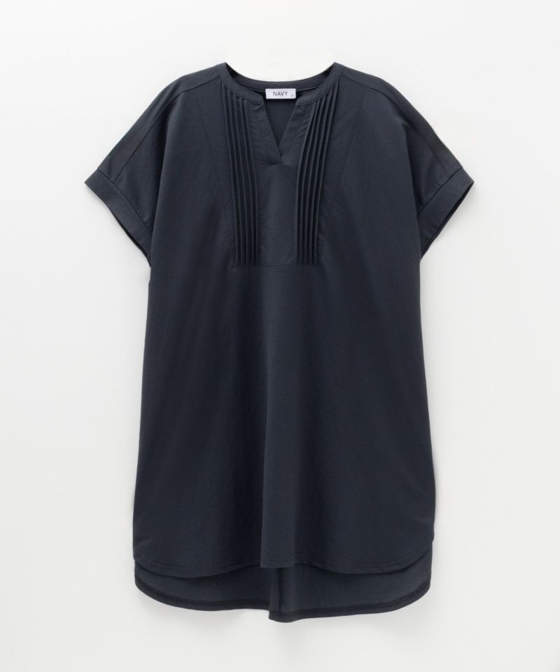 NAVY SARARI ピンタックチュニックプルオーバー レディース メール便 対応商品商品画像-23