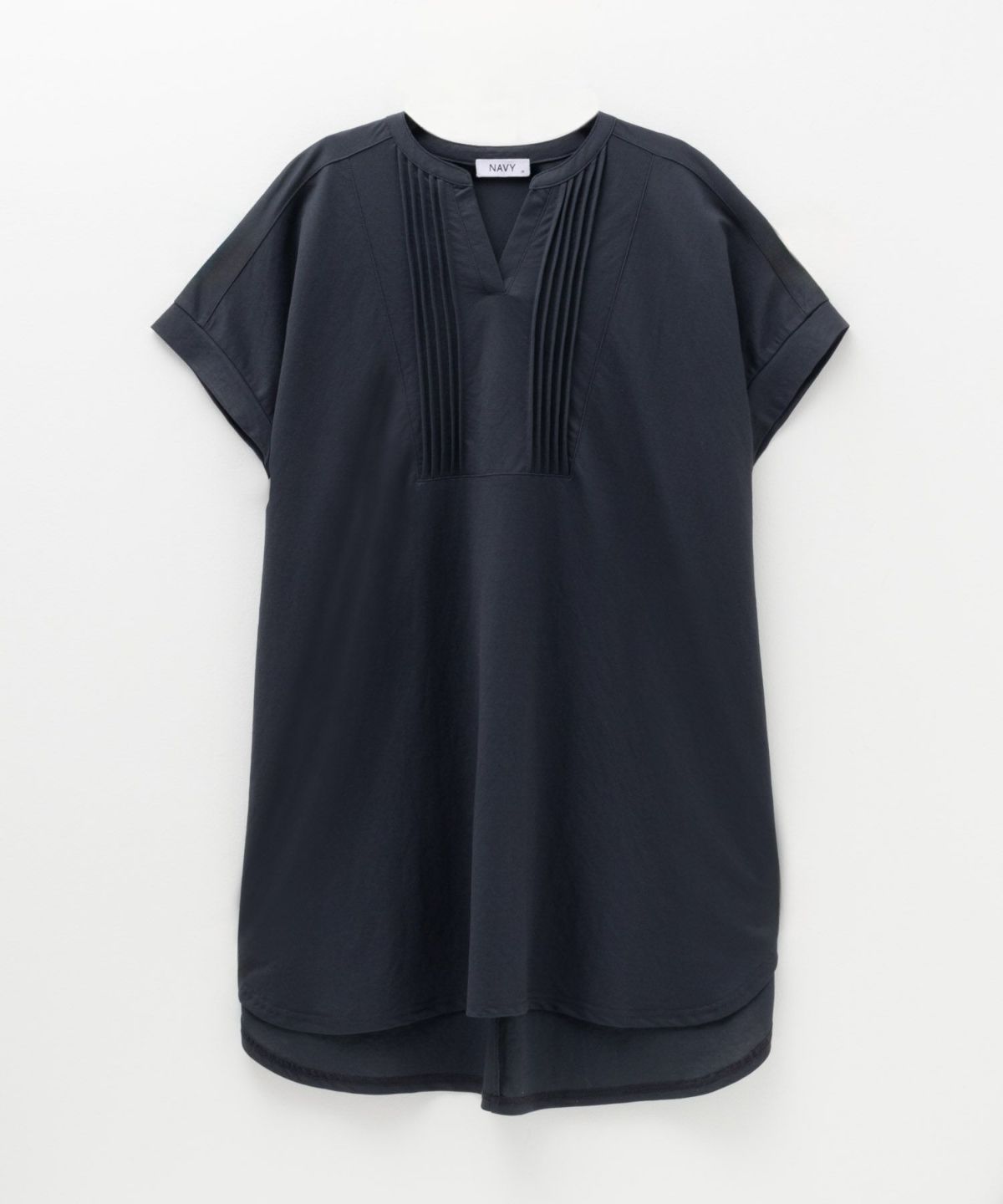 NAVY SARARI ピンタックチュニックプルオーバー レディース ネコポス 対応商品