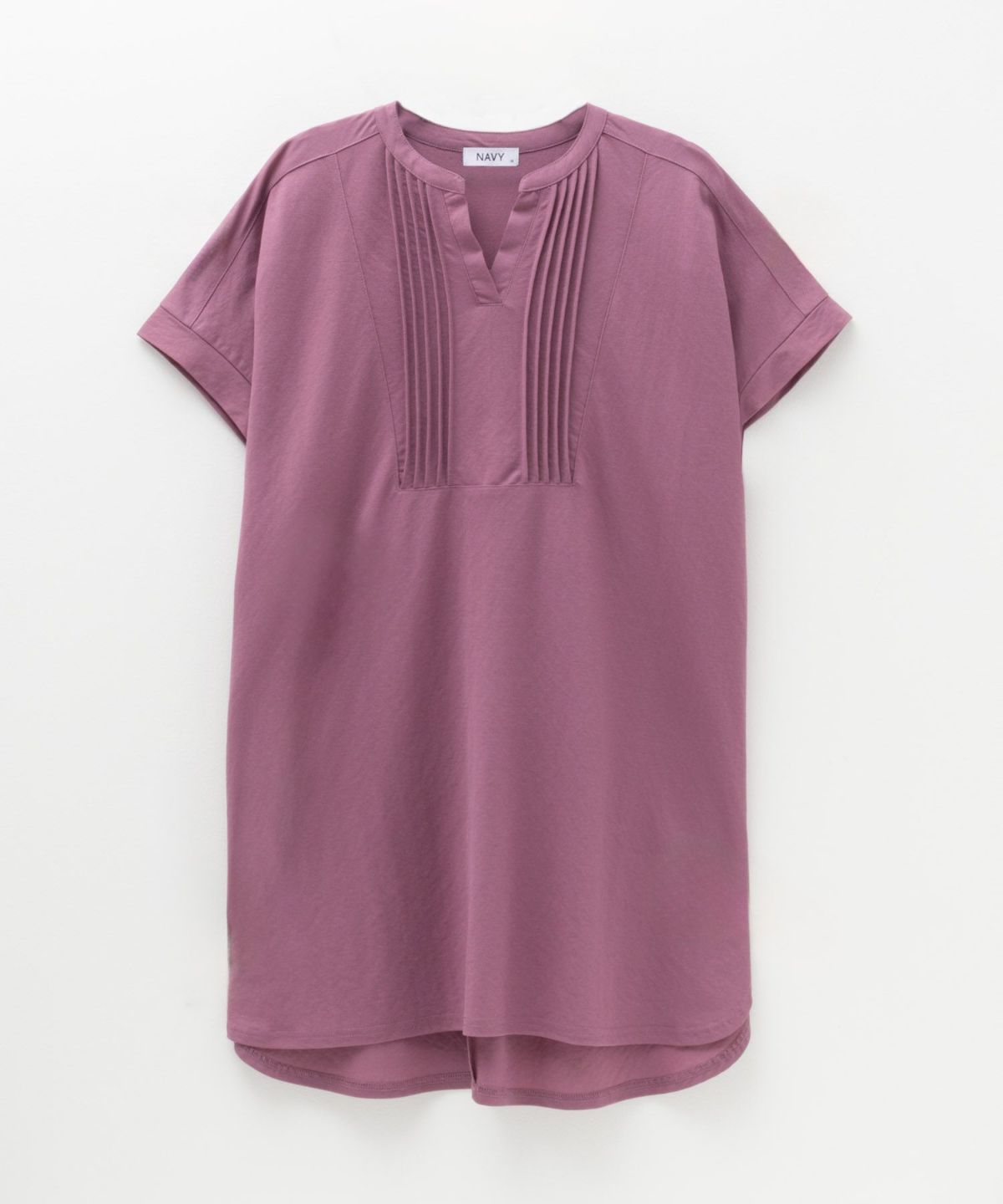 NAVY SARARI ピンタックチュニックプルオーバー レディース ネコポス 対応商品