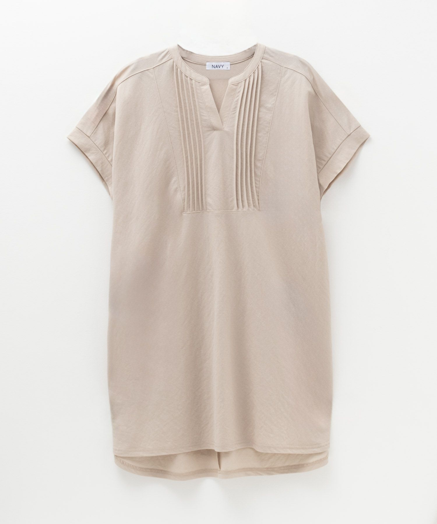 NAVY SARARI ピンタックチュニックプルオーバー レディース ネコポス 対応商品