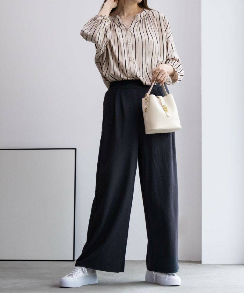 NAVY SARARI  ワイドパンツ レディース商品画像-25