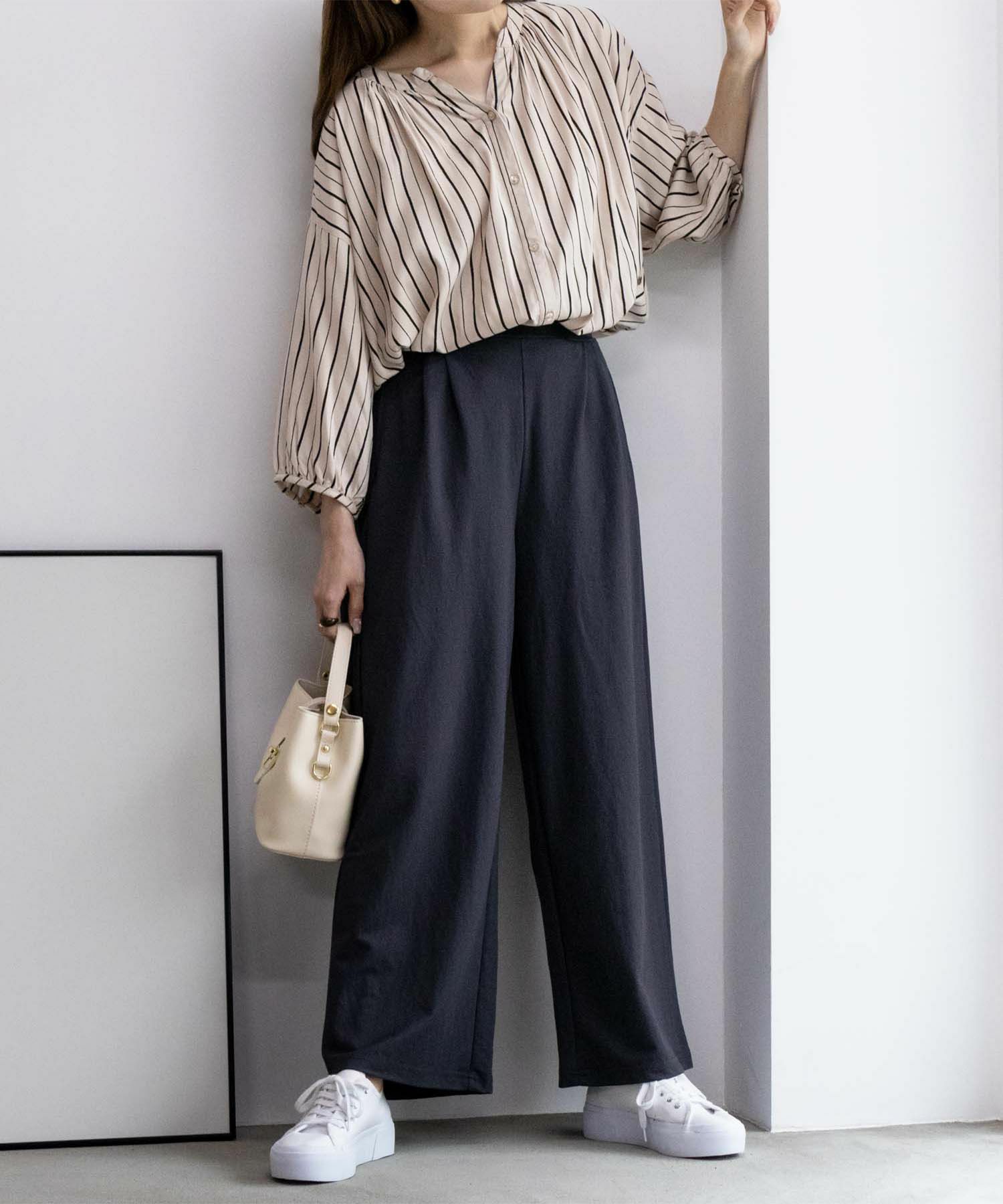 NAVY SARARI  ワイドパンツ レディース商品サムネイル-36
