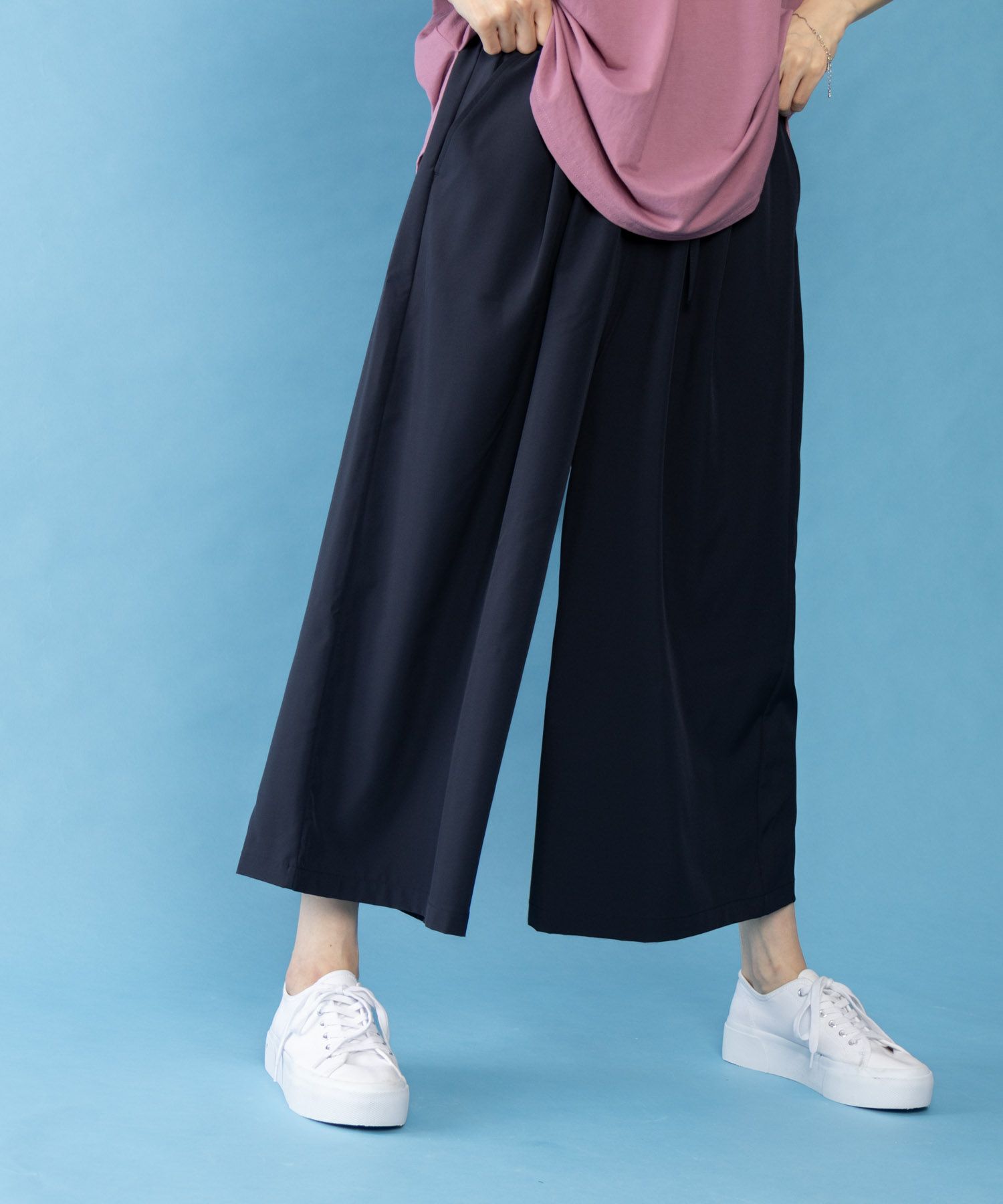 NAVY SARARI スカーチョ レディース