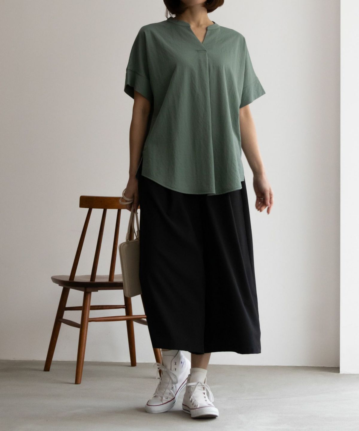 NAVY SARARI スカーチョ レディース