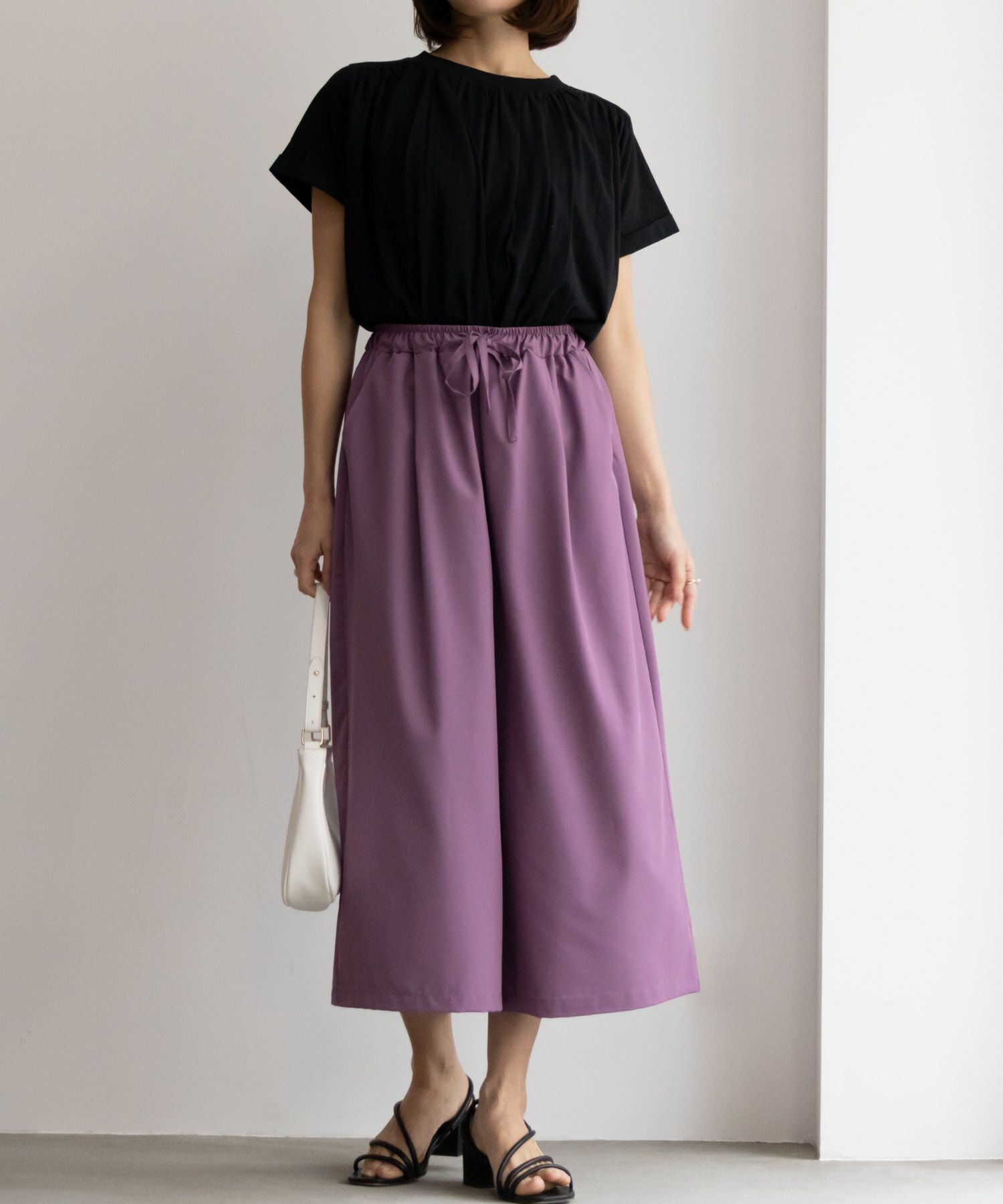 NAVY SARARI スカーチョ レディース