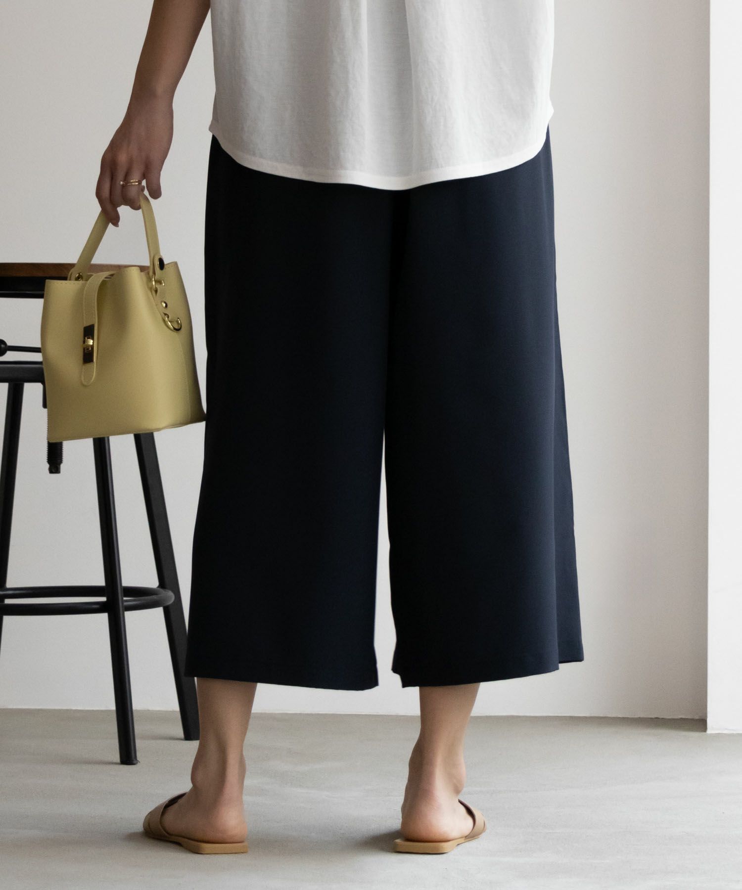 NAVY SARARI スカーチョ レディース