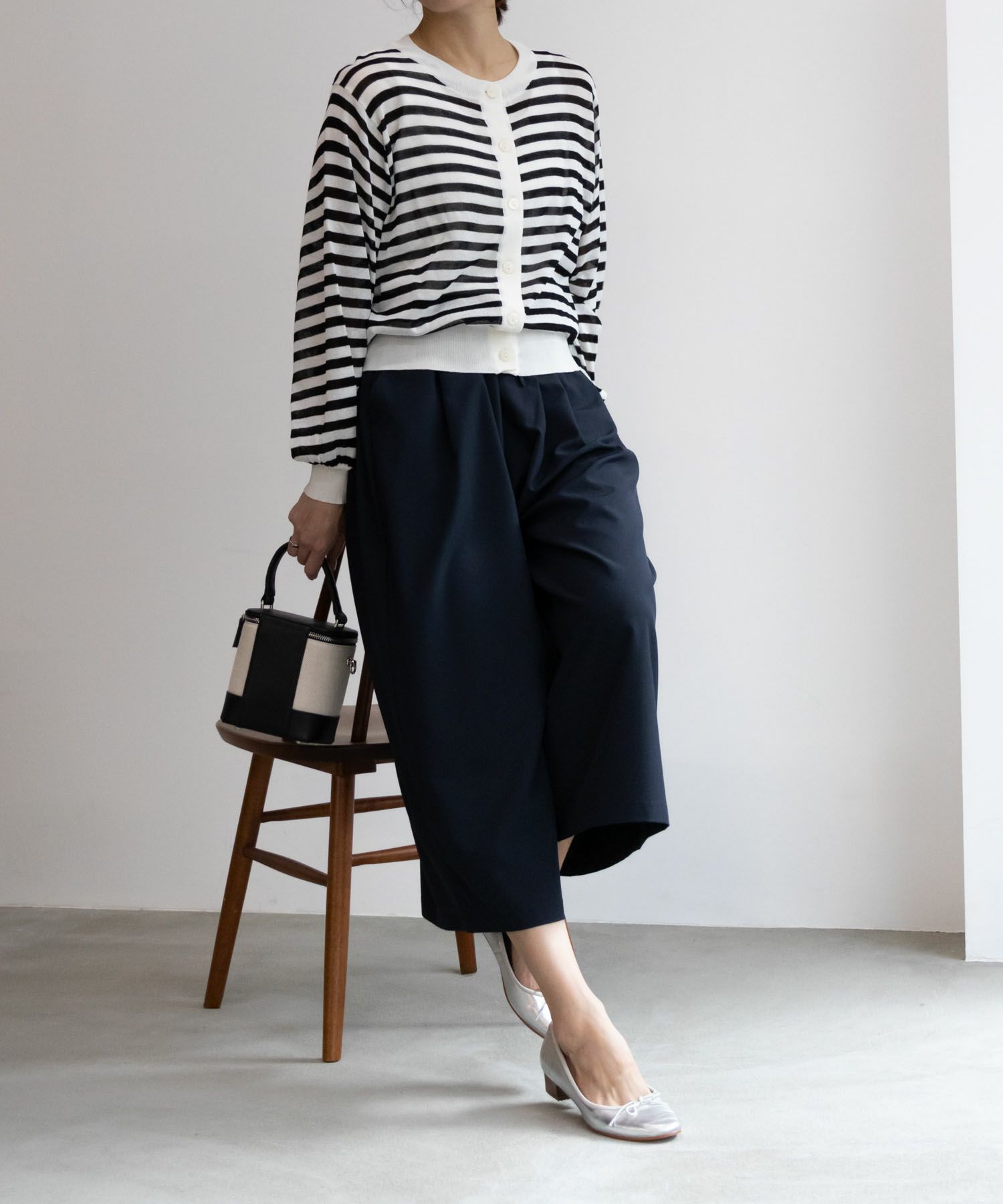 NAVY SARARI スカーチョ レディース