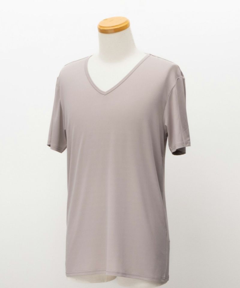 NAVY SARARI  VネックTシャツ メンズ メール便 対応商品商品画像-12