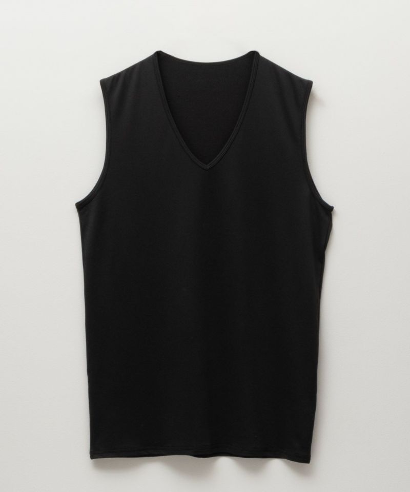 NAVY SARARI Vネックノースリーブ メンズ