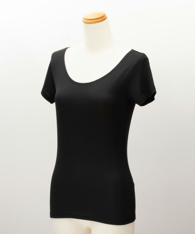 NAVY SARARI UネックTシャツ レディース メール便 対応商品商品画像-20