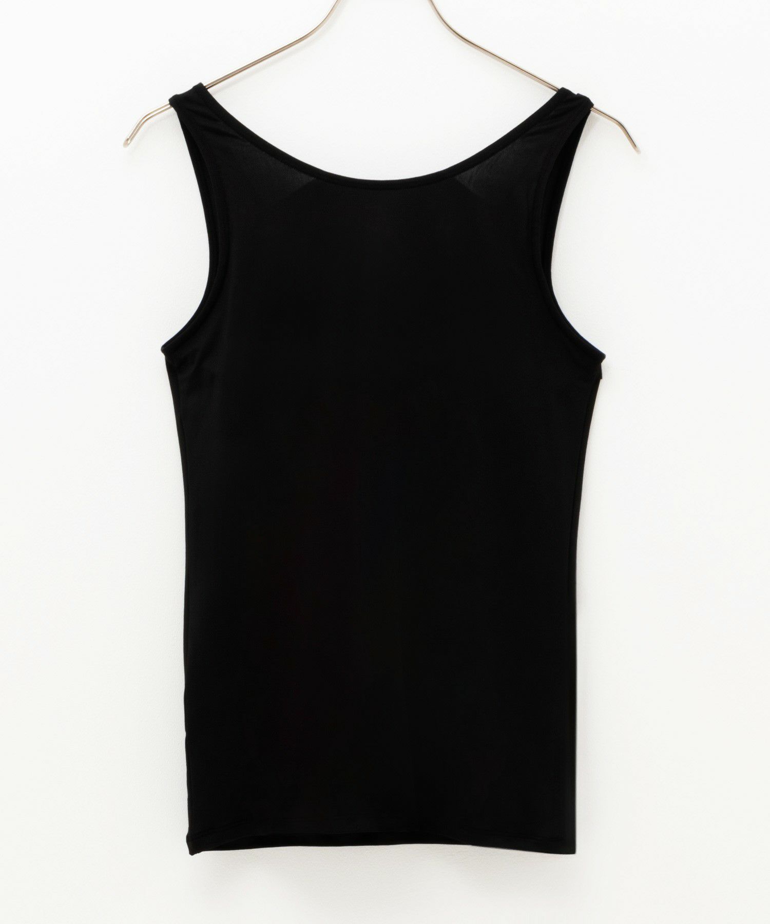 NAVY SARARI ブラトップタンクトップ レディース