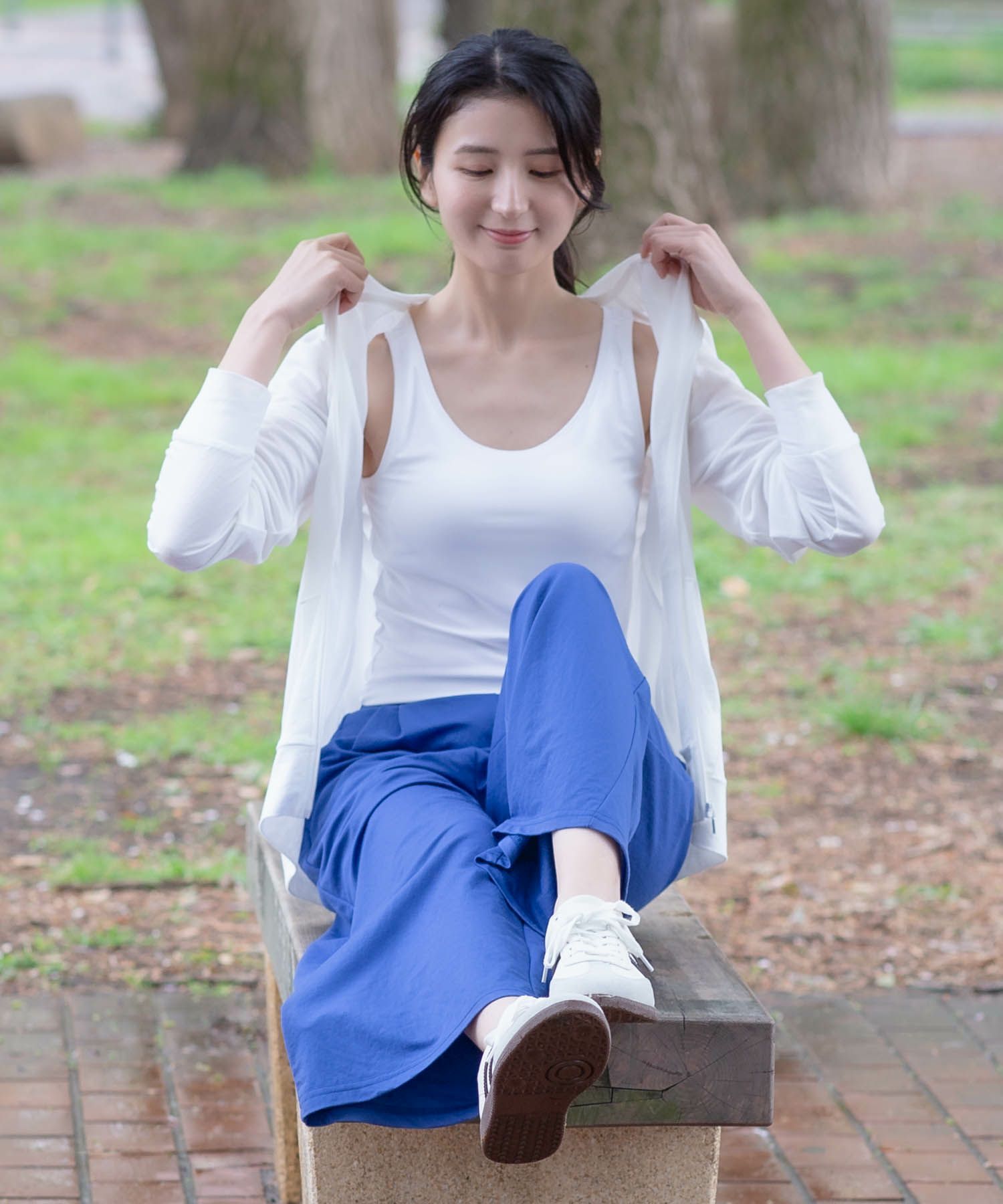 NAVY SARARI  ブラトップタンクトップ レディース商品サムネイル-35