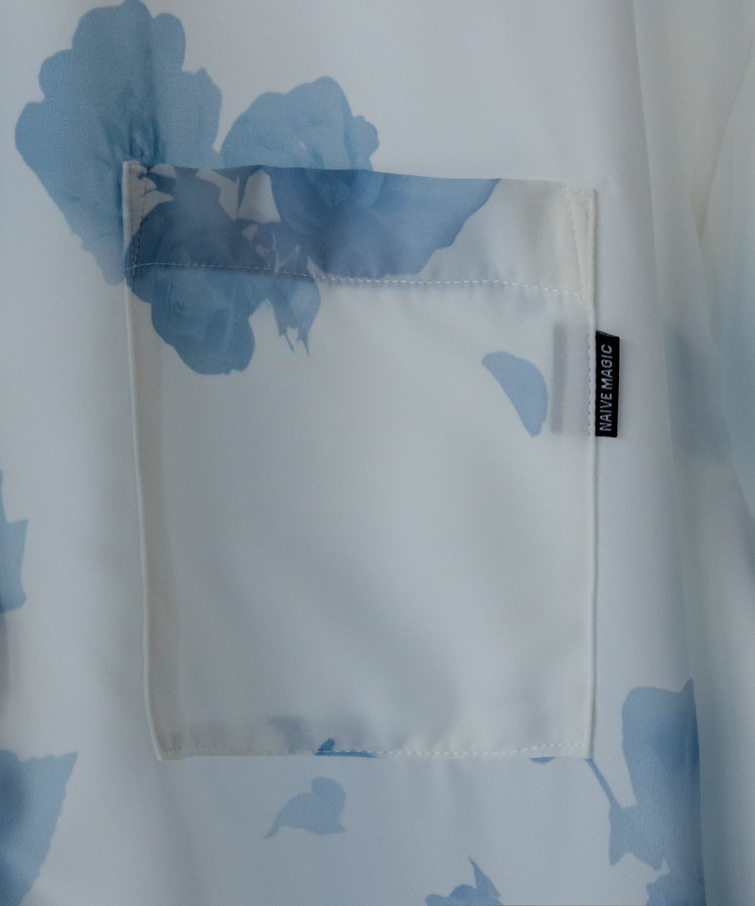 [期間限定価格]【オンラインストア限定】NAIVE MAGIC  シルクタッチポリエステル ルーズサイズ総柄半袖シャツ メンズ商品サムネイル-12