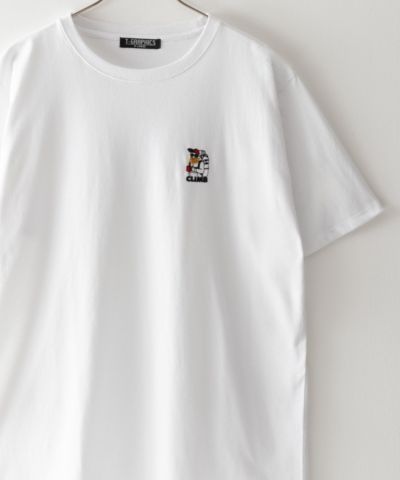 T-GRAPHICS  髭サガラ刺繍Tシャツ メンズ ネコポス 対応商品