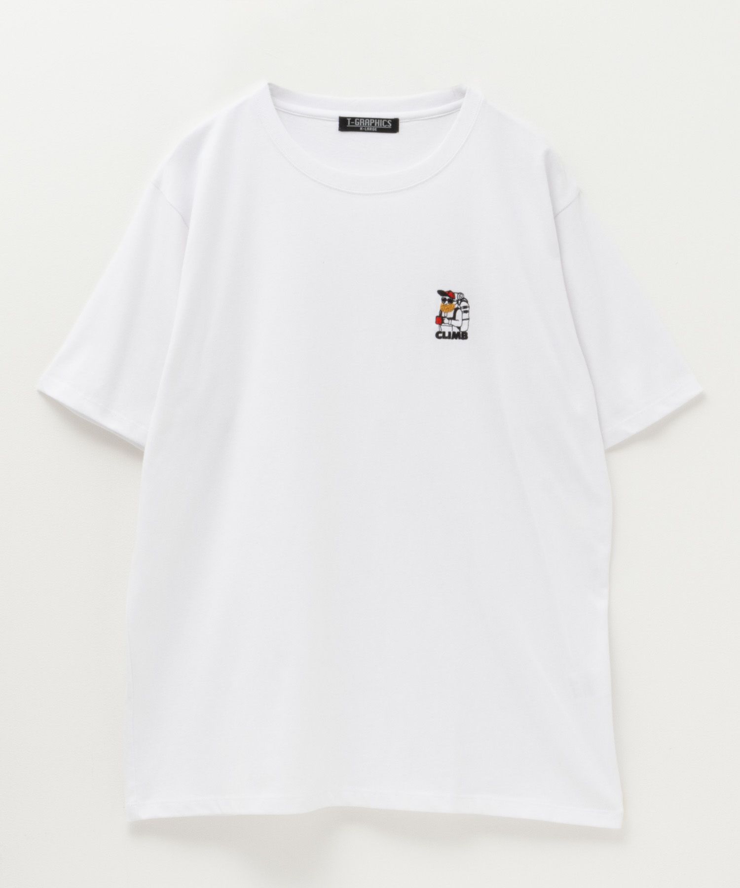 T-GRAPHICS  髭サガラ刺繍Tシャツ メンズ メール便 対応商品商品サムネイル-5