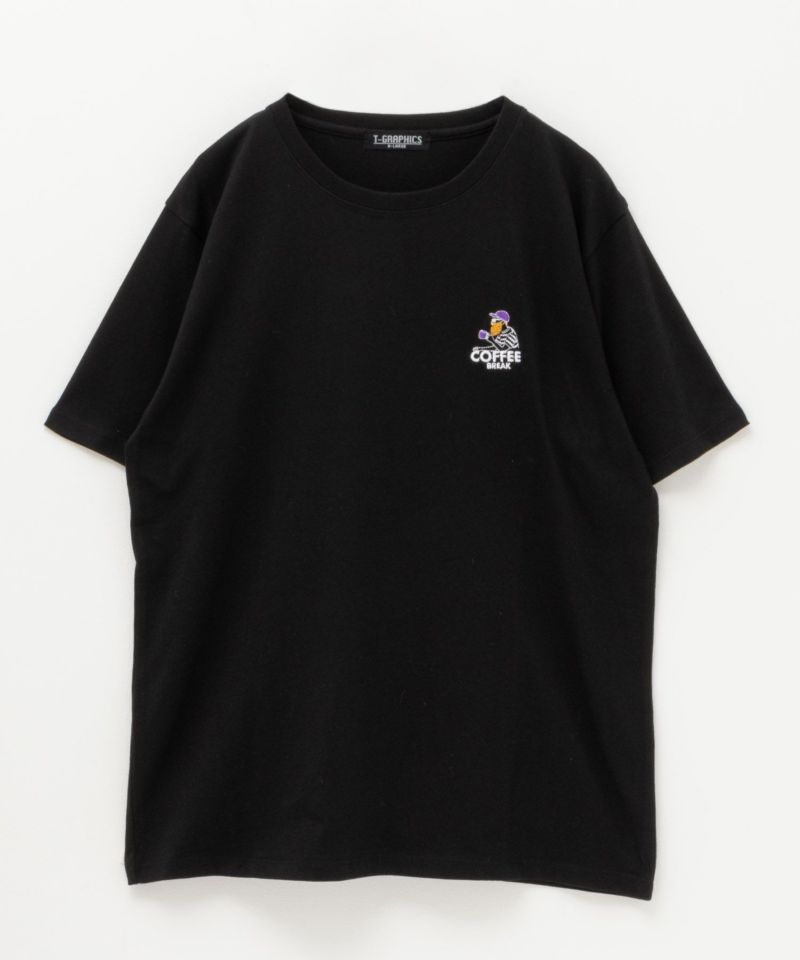 T-GRAPHICS  髭サガラ刺繍Tシャツ メンズ メール便 対応商品商品画像-7