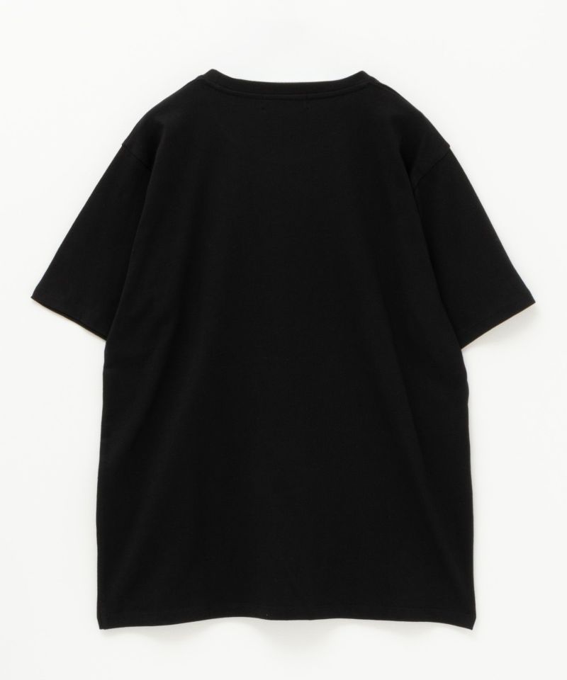 T-GRAPHICS 髭サガラ刺繍Tシャツ メンズ