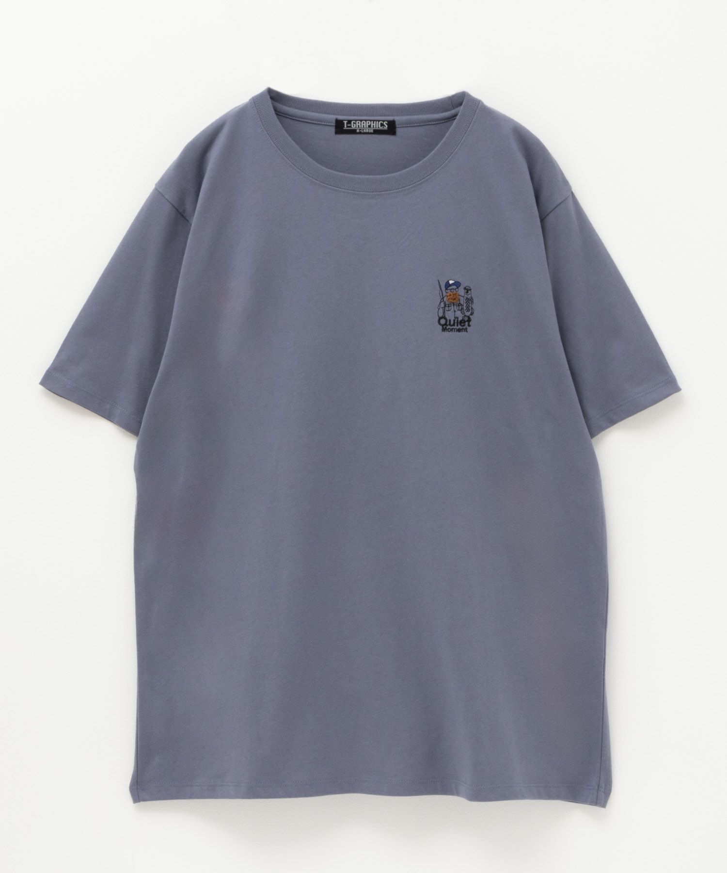 T-GRAPHICS  髭サガラ刺繍Tシャツ メンズ メール便 対応商品商品サムネイル-9