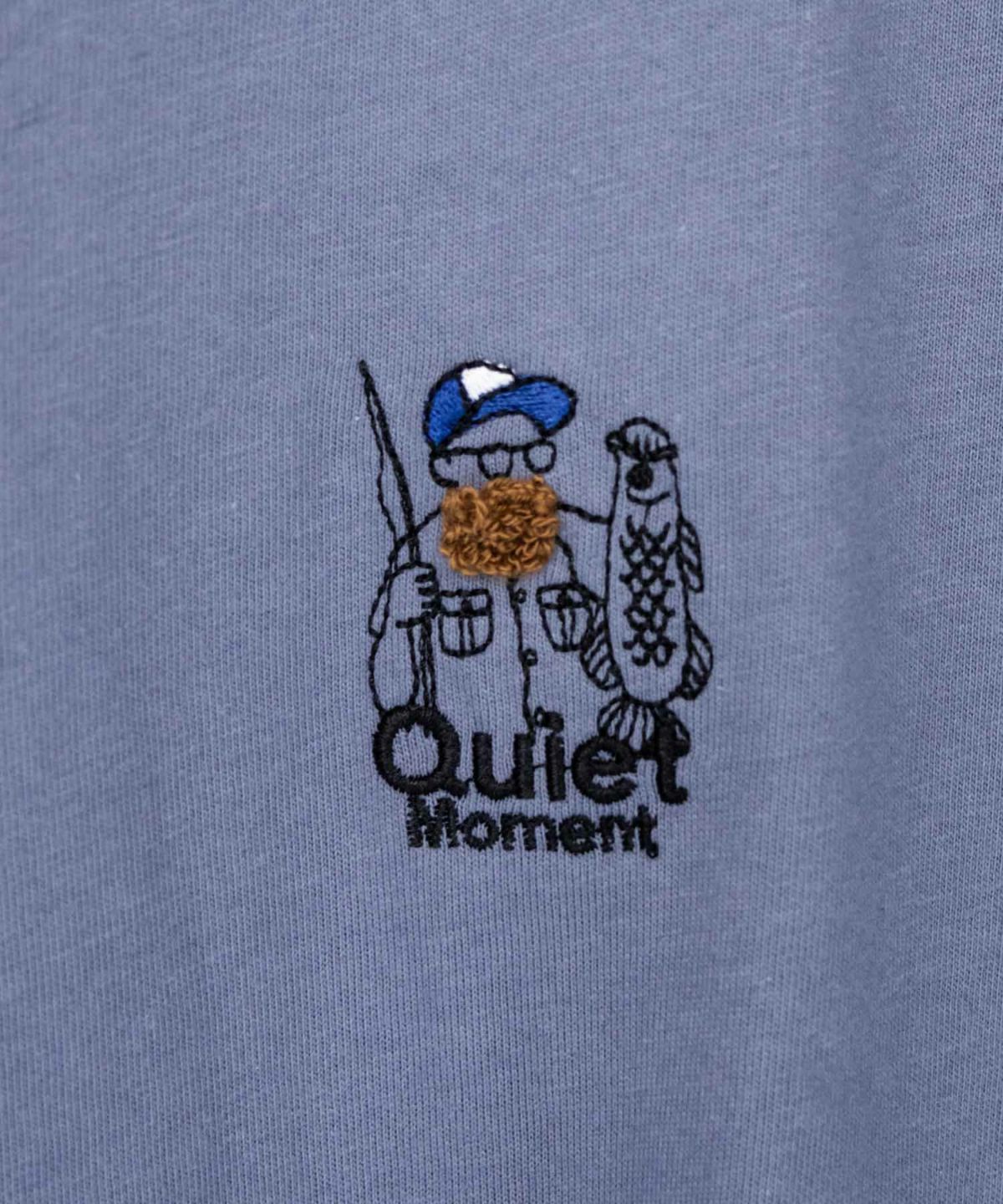 T-GRAPHICS 髭サガラ刺繍Tシャツ メンズ ネコポス 対応商品