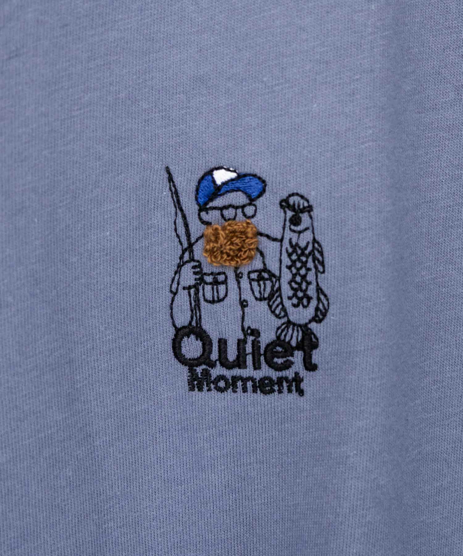 T-GRAPHICS 髭サガラ刺繍Tシャツ メンズ ネコポス 対応商品