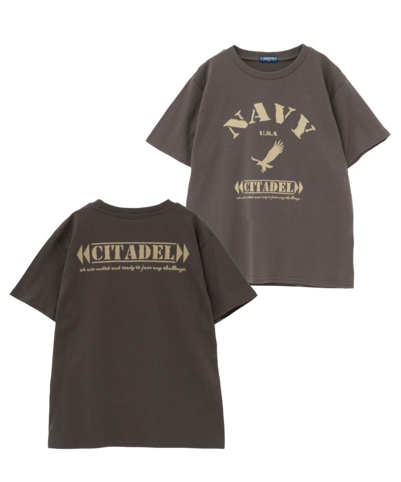 T-GRAPHICS  ミリタリープリントTシャツ キッズ ネコポス 対応商品商品画像-1