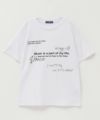 T-GRAPHICS メッセージプリントTシャツ キッズ ネコポス 対応商品