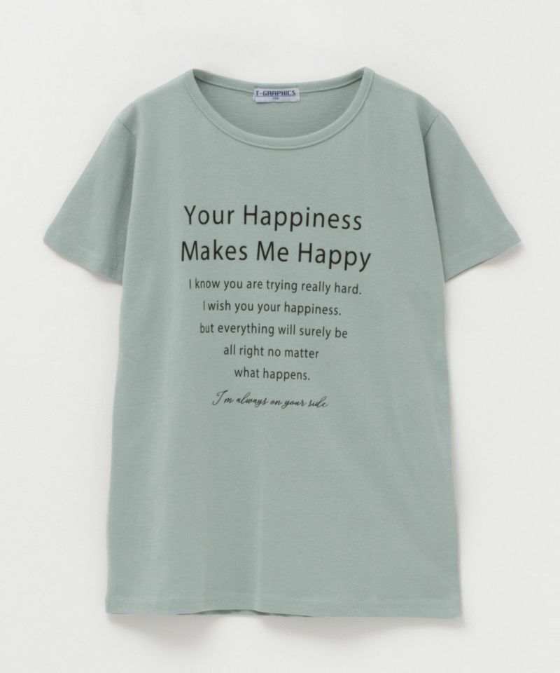 T-GRAPHICS  メッセージプリントTシャツ キッズ ネコポス 対応商品商品画像-1