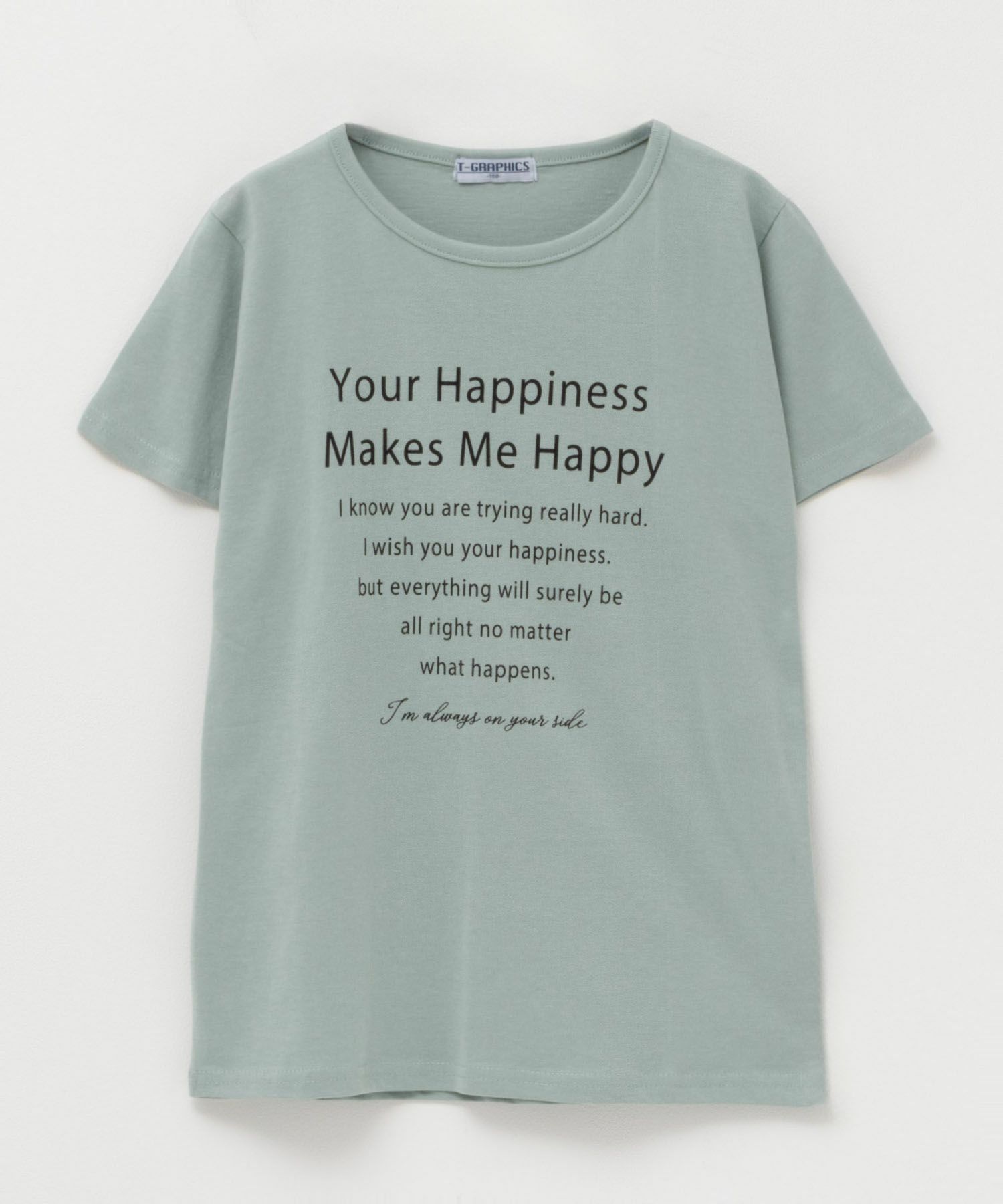 T-GRAPHICS メッセージプリントTシャツ キッズ メール便 対応商品商品サムネイル-1