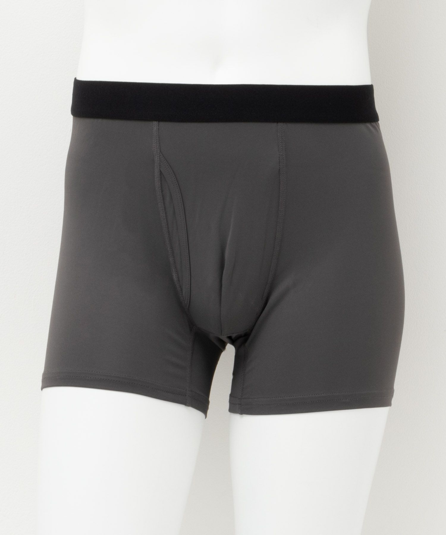 NAVY SARARI  無地ボクサーパンツ メンズ メール便 対応商品商品画像-3