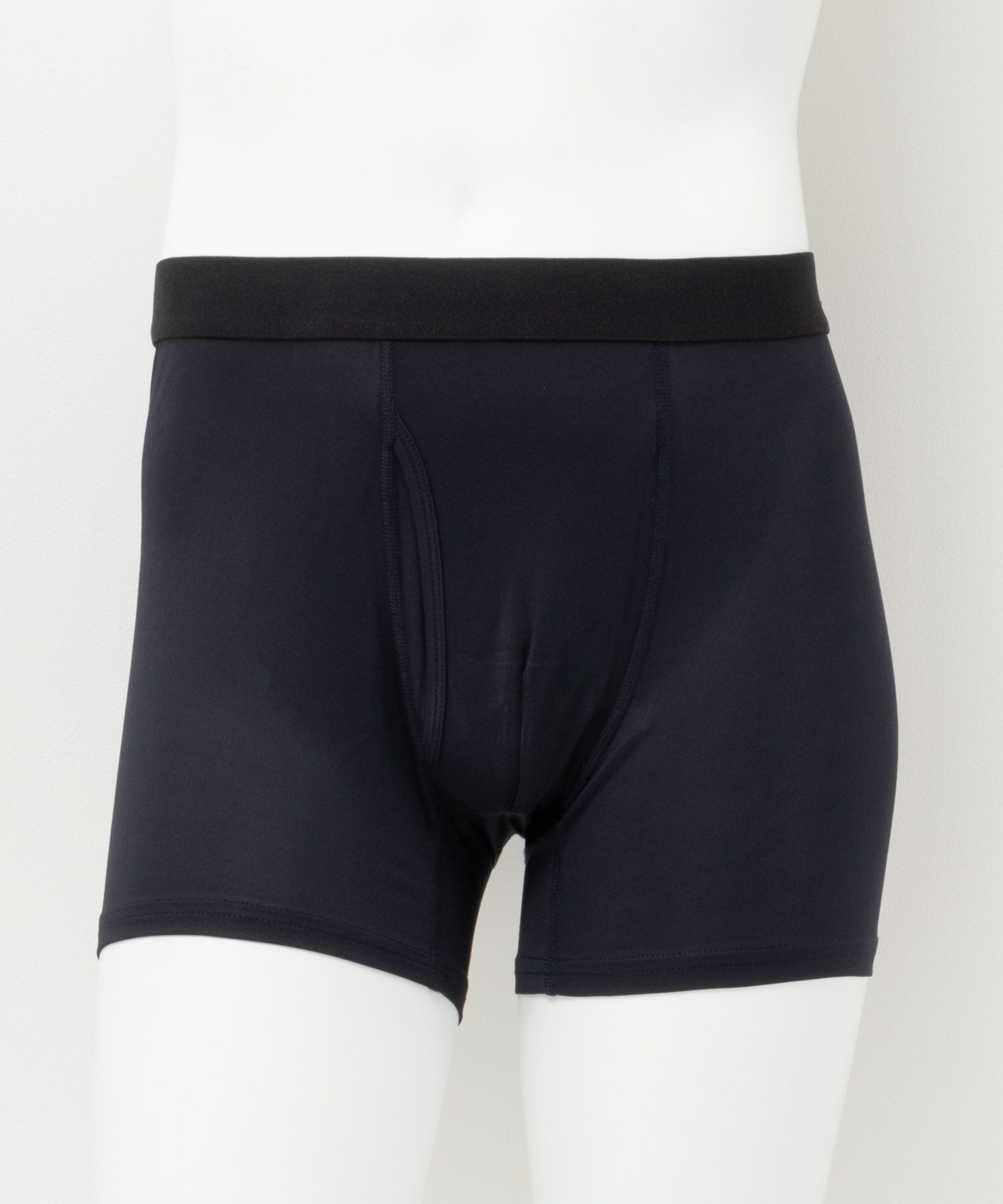 NAVY SARARI  無地ボクサーパンツ メンズ メール便 対応商品商品画像-5