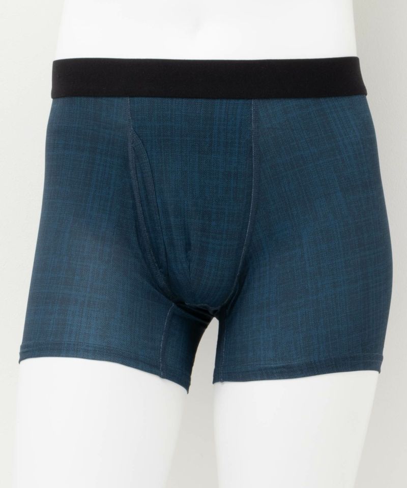 NAVY SARARI  総柄ボクサーパンツ メンズ メール便 対応商品商品画像-5